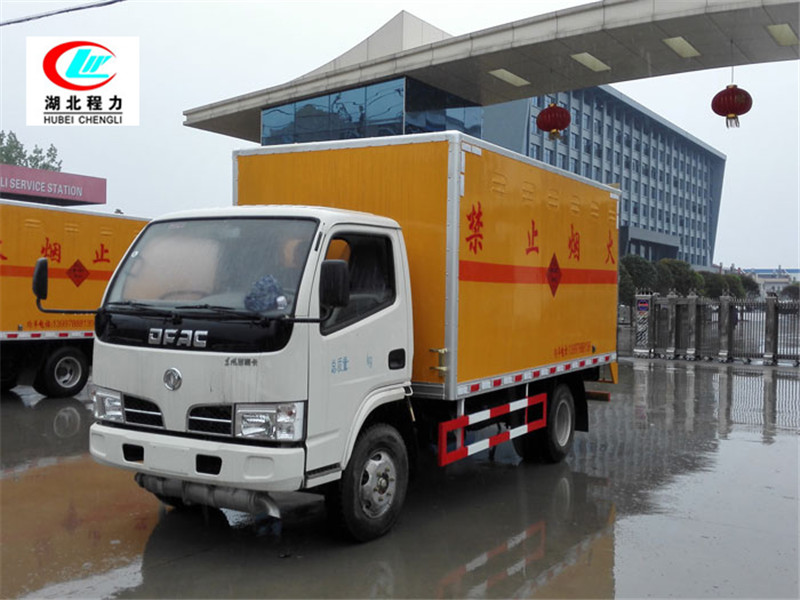 東風4メートルflammableガスボックスタイプ輸送車 [クラスII、青い許可証プレート]