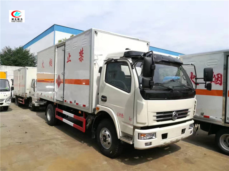 東風5.1メートルflammableガスボックスタイプ輸送車 [クラスII]