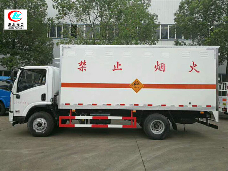 陝西オート・シャンデ5.1メートル可燃性ガスボックスタイプ輸送車[第II類]