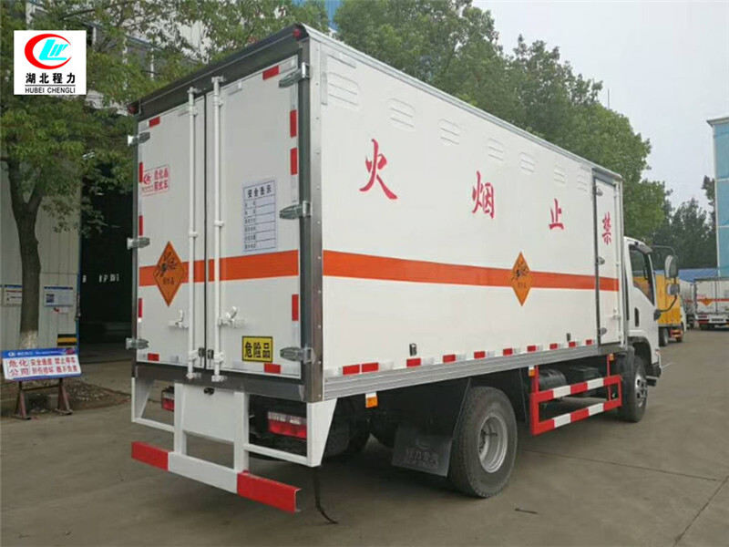 陝西オート・シャンデ5.1メートル可燃性ガスボックスタイプ輸送車[第II類]