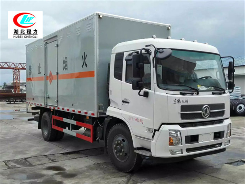 東風天津 6.2メートル可燃性ガスボックスタイプ輸送車 [第II級]