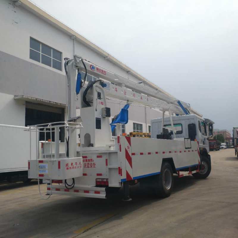 (20-22メートル) Dongfeng D9 フラットボムエアリフトプラットフォーム