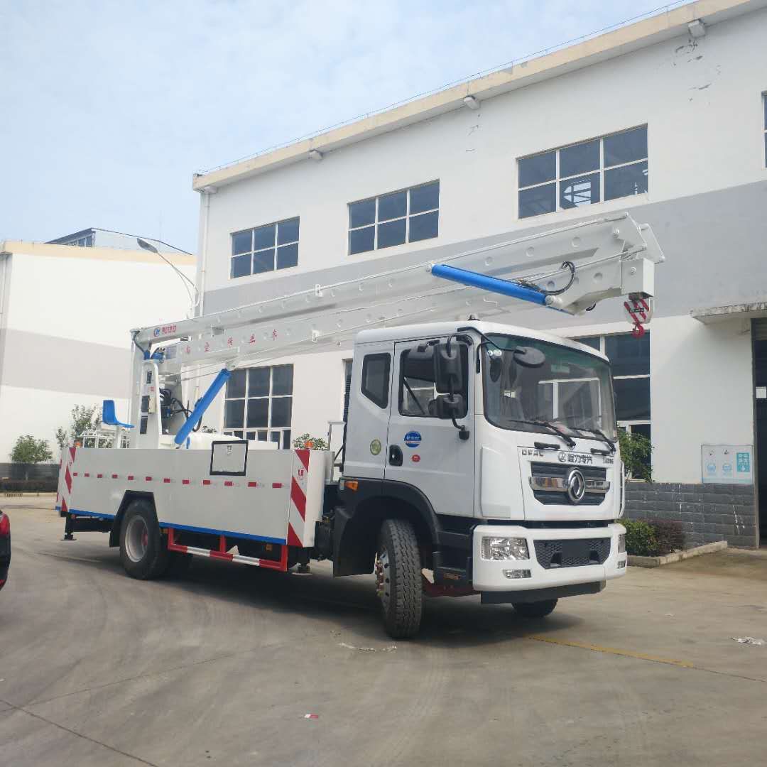 (20-22メートル) Dongfeng D9 フラットボムエアリフトプラットフォーム