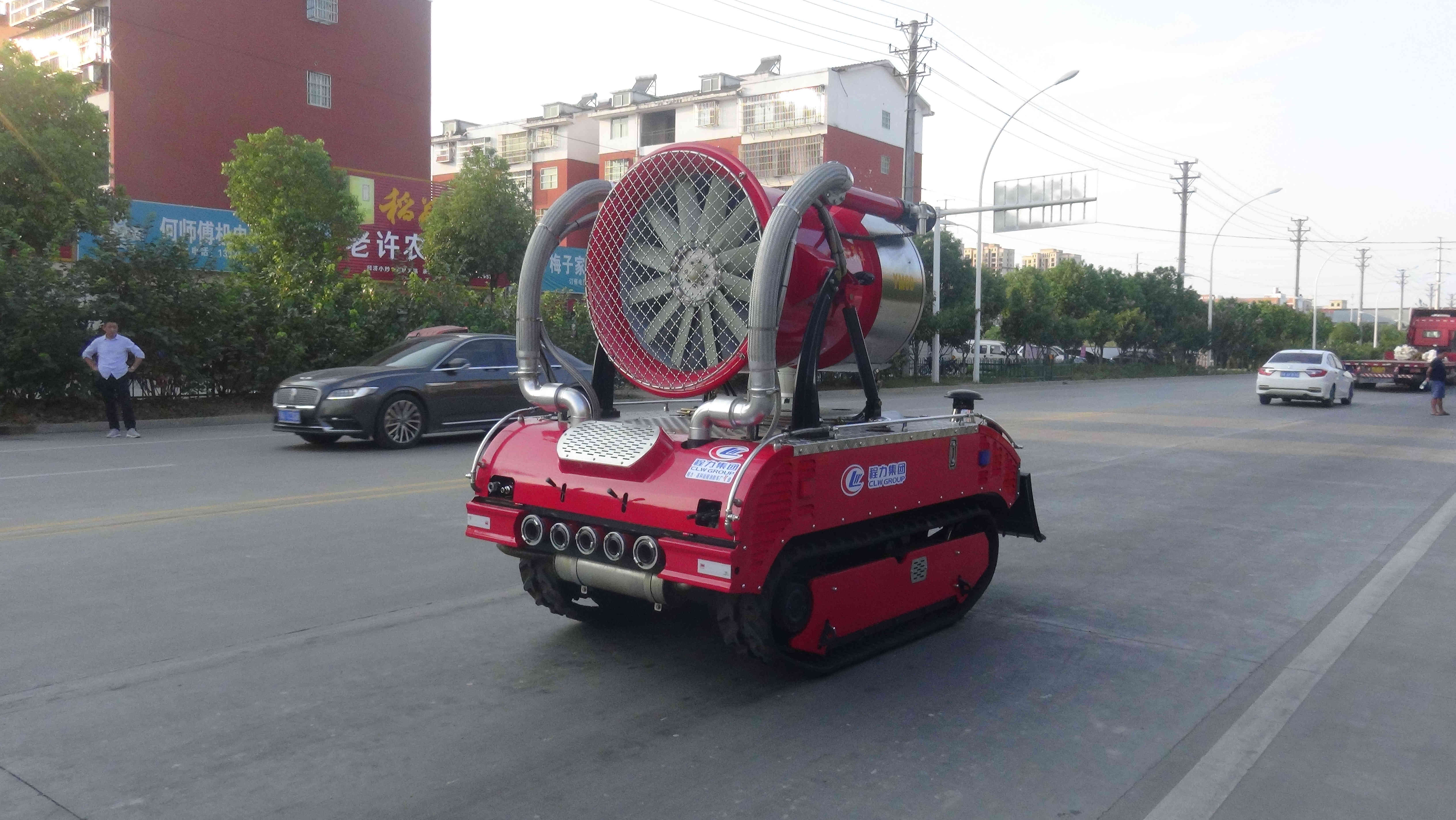 インテリジェント消防ロボット