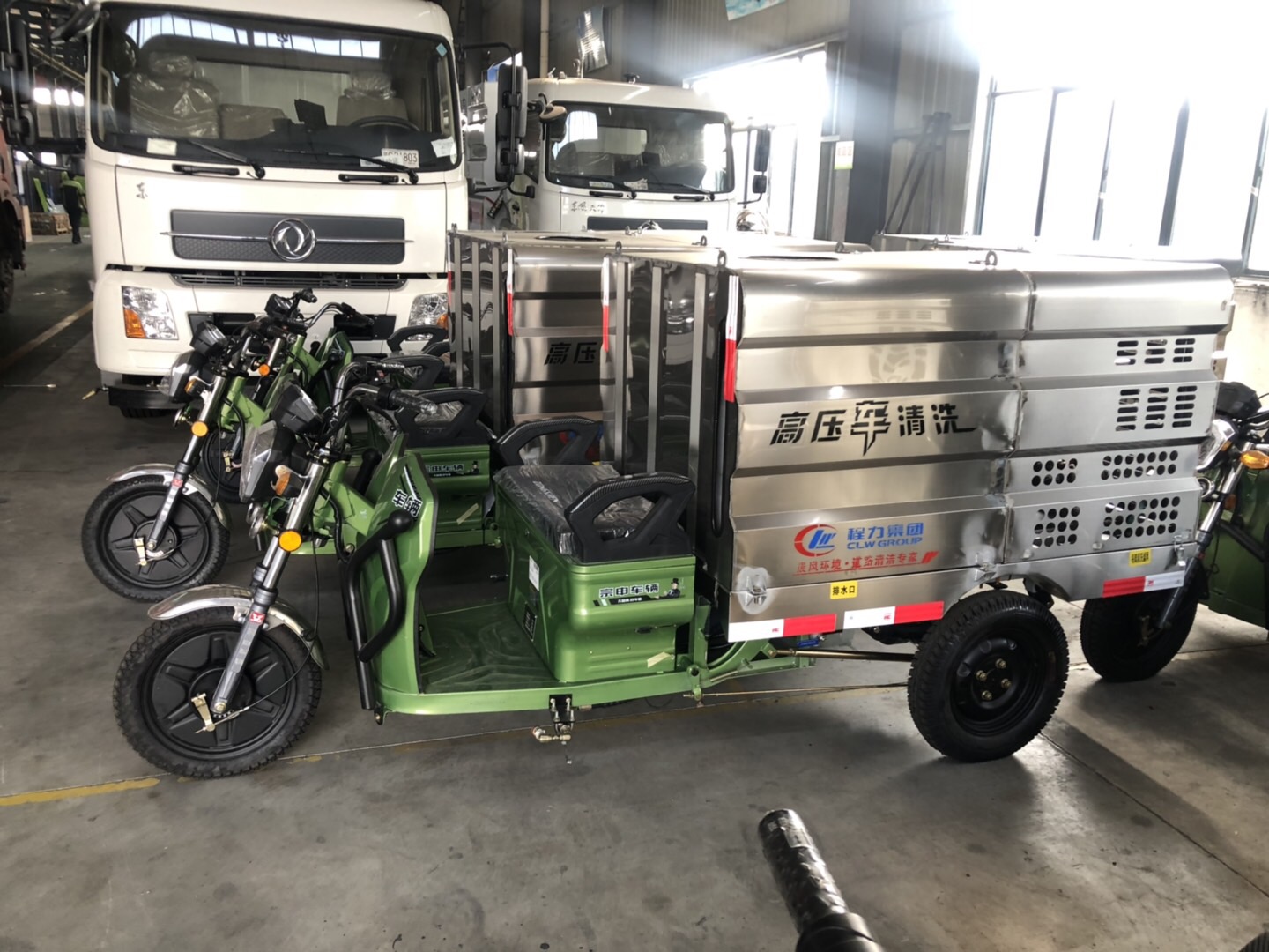 (600リッター)電気三輪清掃車輛