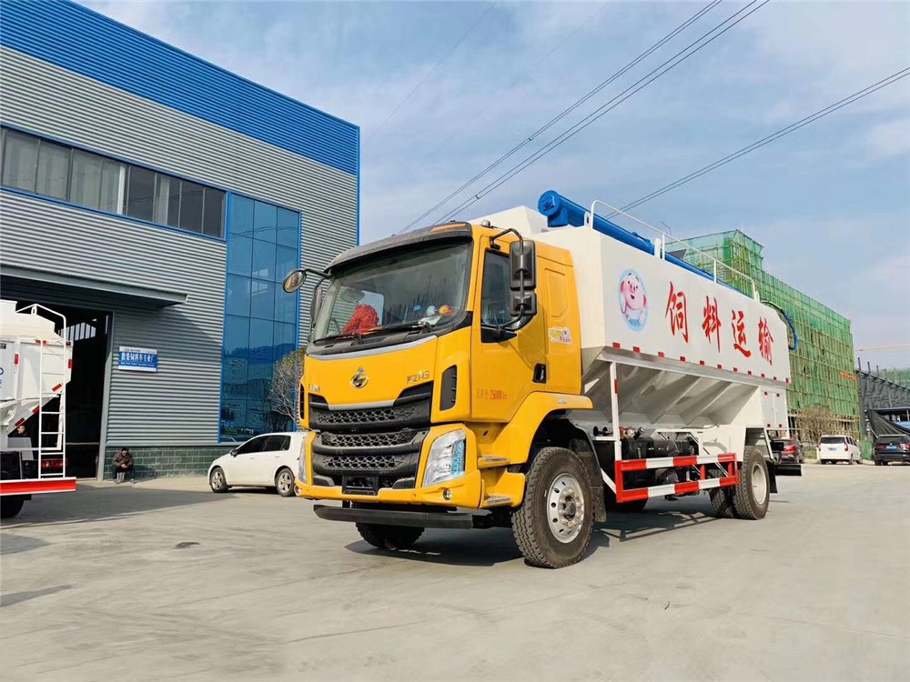 Liu Auto Chonglong [28立方] バルクフィードトラック輸送車