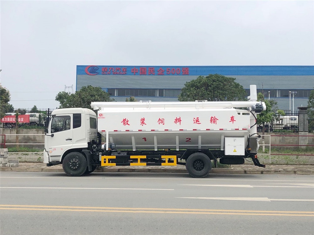 東風天津【22立方】大量飼料運輸車