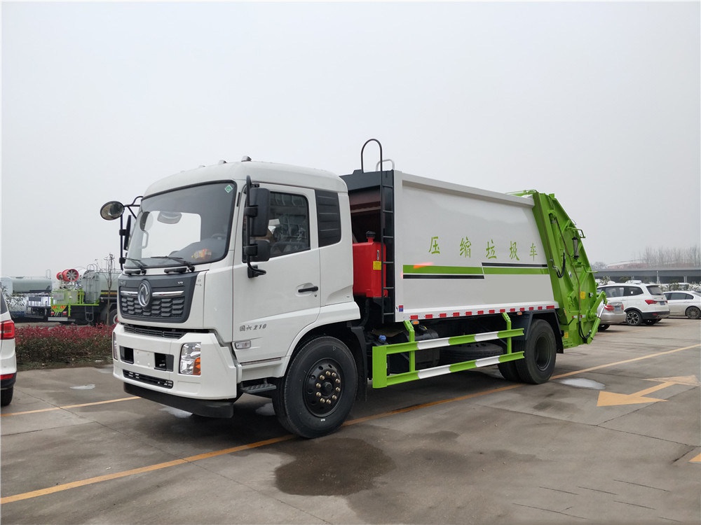 【14立方】天津东风压缩垃圾车