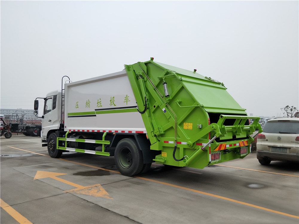 【14立方】天津东风压缩垃圾车