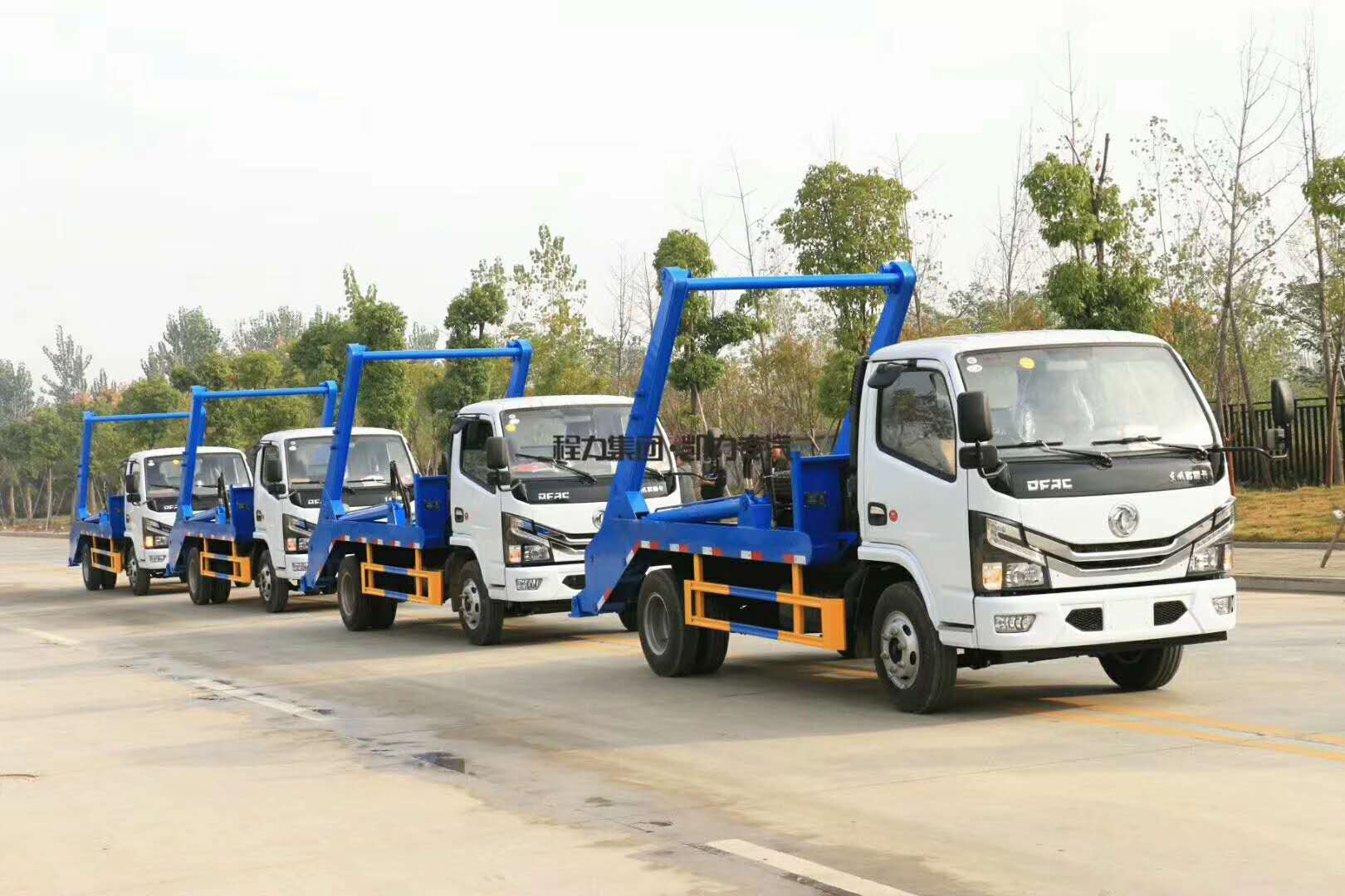 【6 Parties】 東風D6スイングアーム廃棄物清掃車