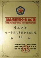 湖北省のトップ100の民間企業