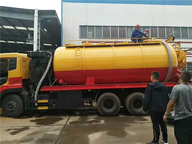 東風天龍前四後八 28トン清掃・汚水吸引車二車セット