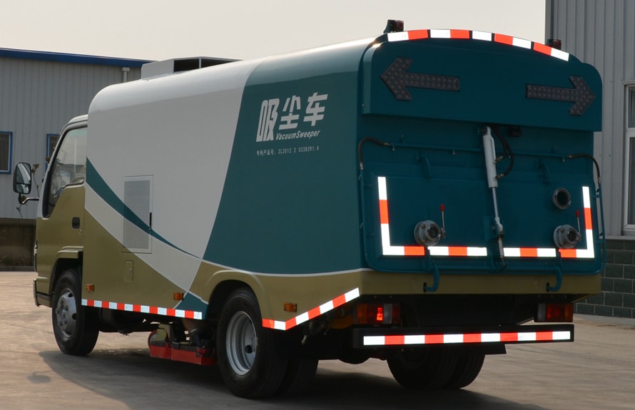 乾濕兩用五十鈴5噸真空清潔車輛