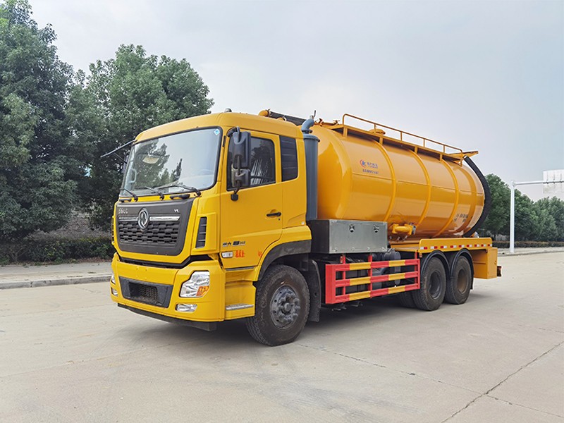 東風天龍後八輪污水吸排車