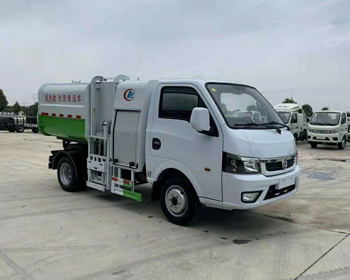 東風4トン全電動クレーン式廃棄物清掃車