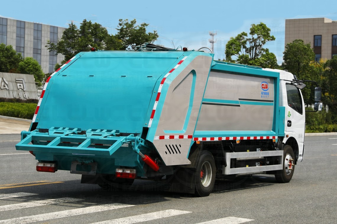 5トン東風カプテ 電気動力圧縮ゴミ車
