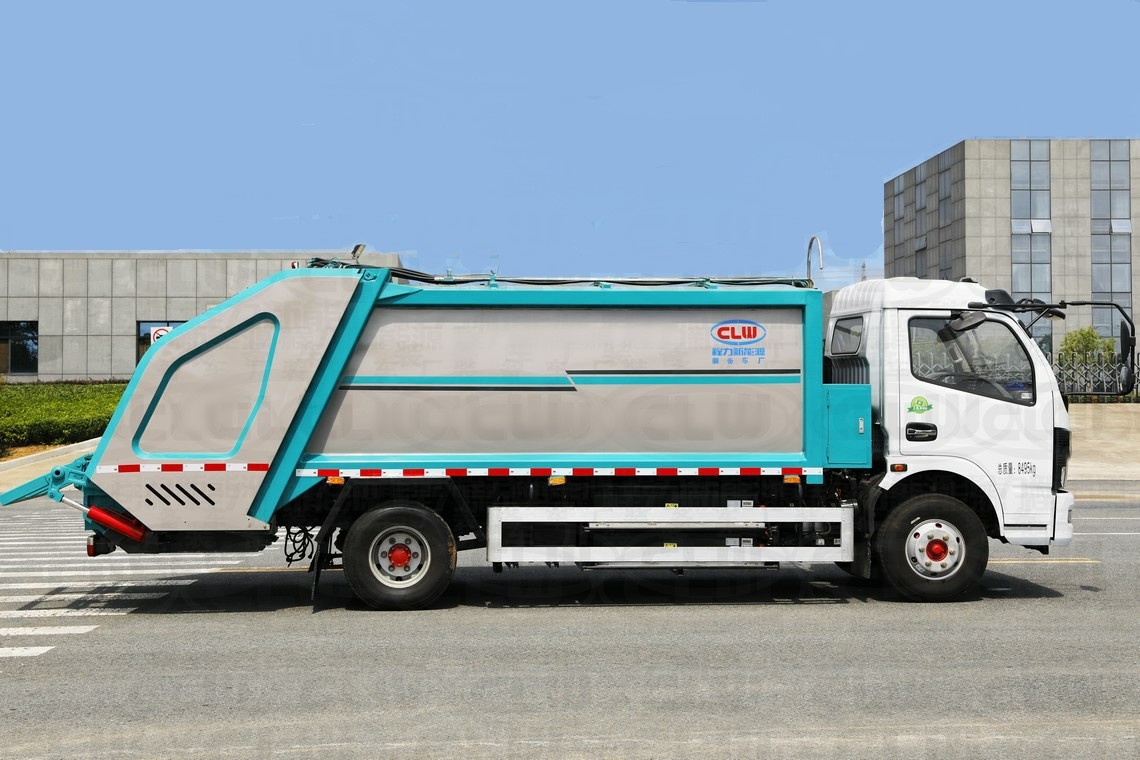 5トン東風カプテ 電気動力圧縮ゴミ車