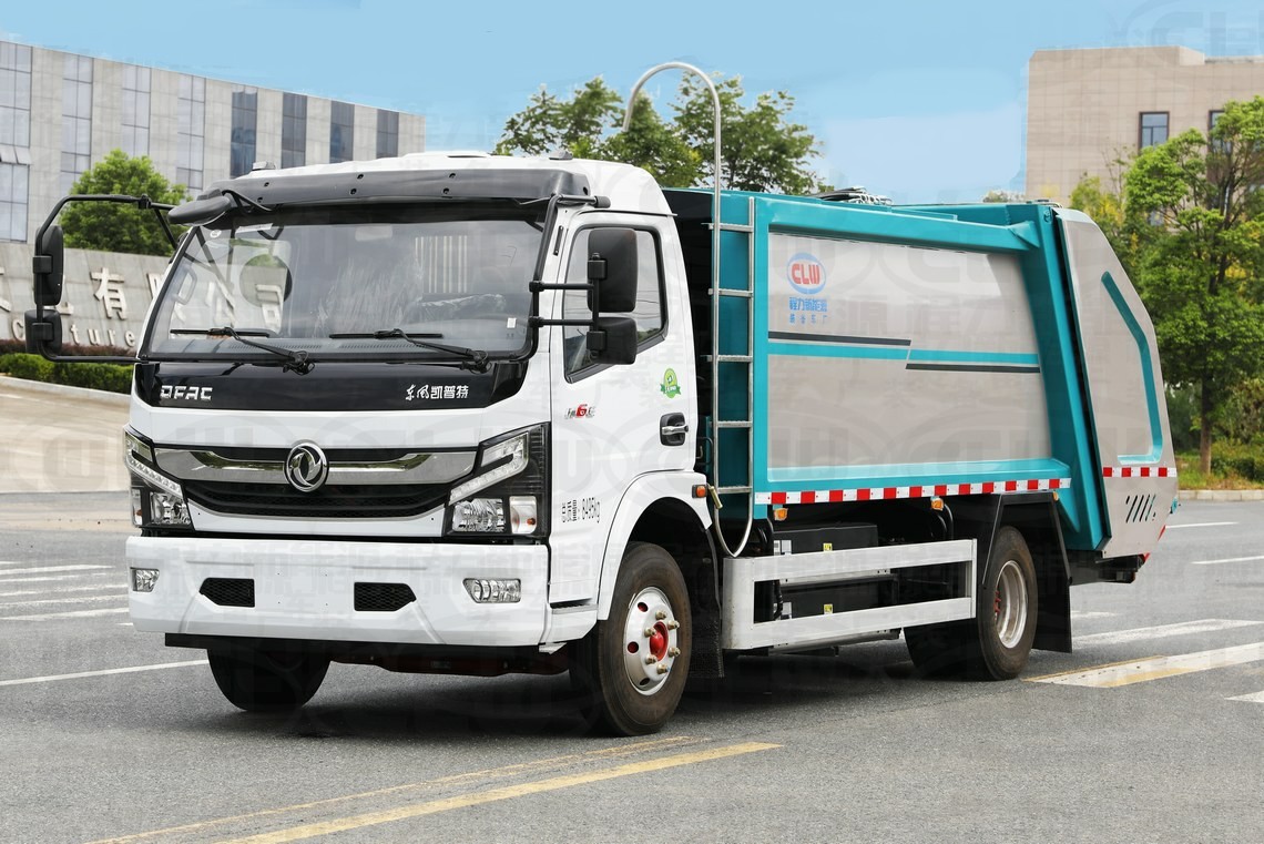 5トン東風カプテ 電気動力圧縮ゴミ車