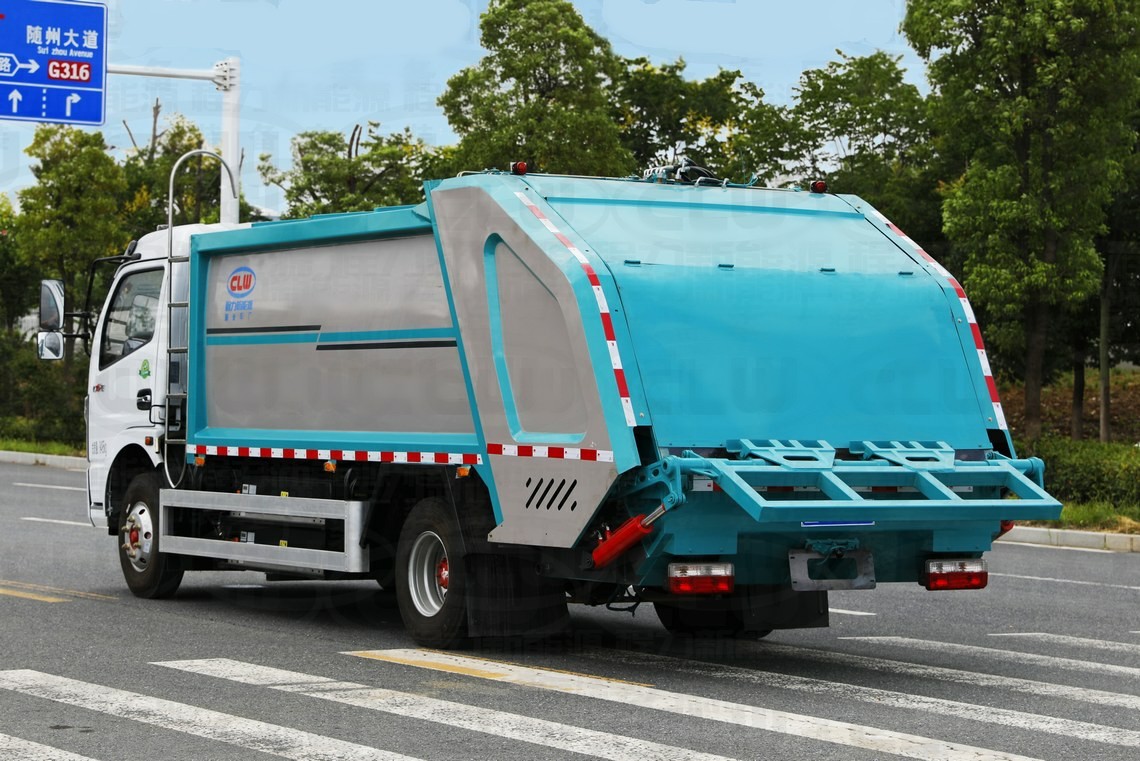 5トン東風カプテ 電気動力圧縮ゴミ車