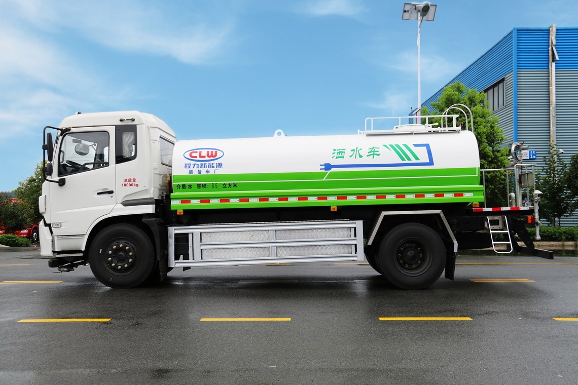 東風天津10立方メートル全電動水噴射トラック
