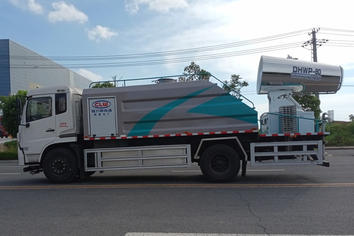 东风天津纯电动除尘车