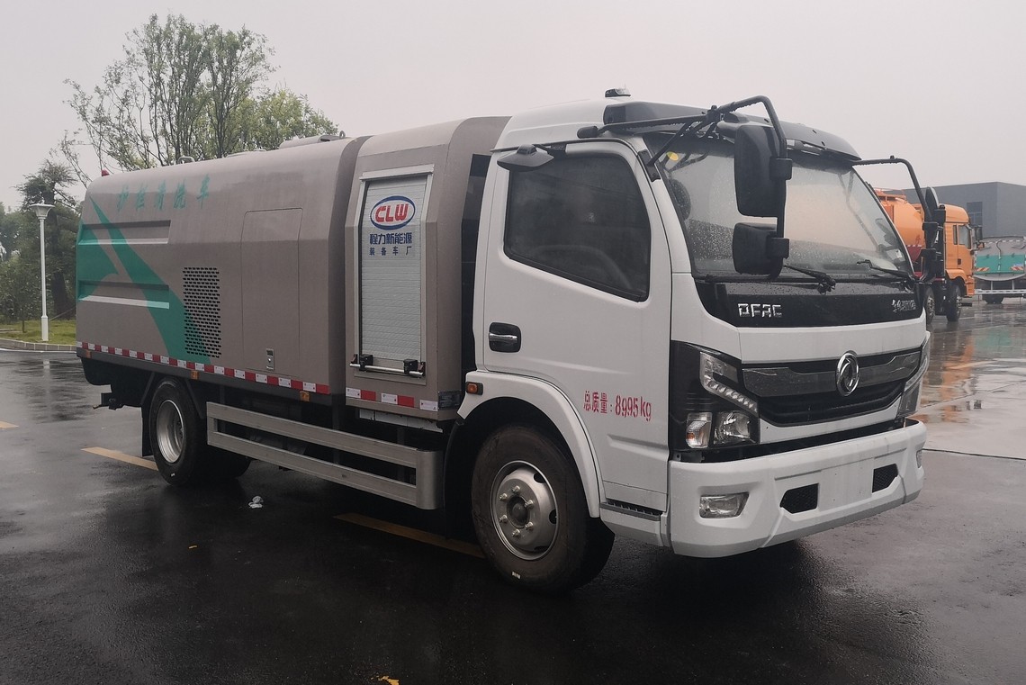 東風カプテ電気式ガードレール掃除車機器