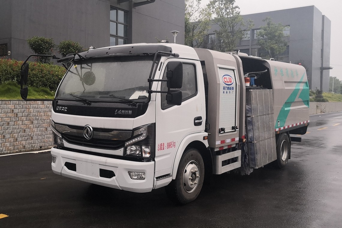 東風カプテ電気式ガードレール掃除車機器