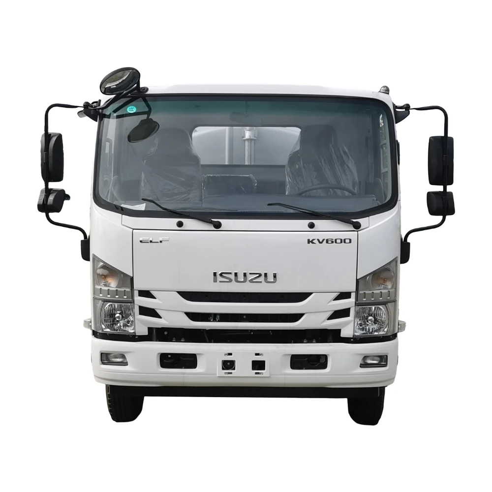 イズーザー ELF 700P 4x2 RHD 10000Lタンク下水道排泄吸引トラック イタリア製JUROP手動ディーゼル真空ポンプ輸出シャシ