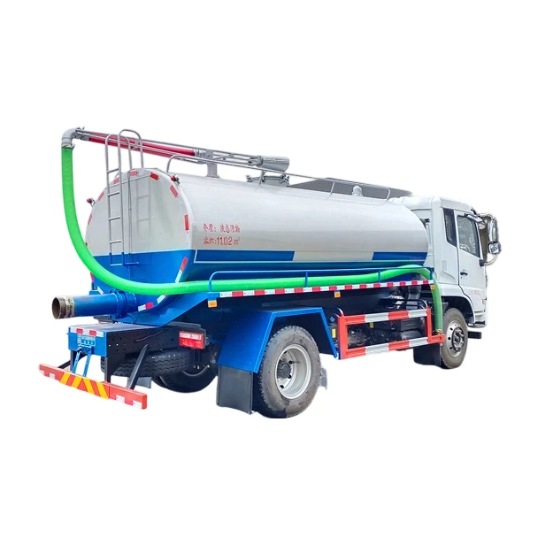 東風 手動潔淨潔腸汙泥吸污車 6000L-13000L 粪便抽吸車