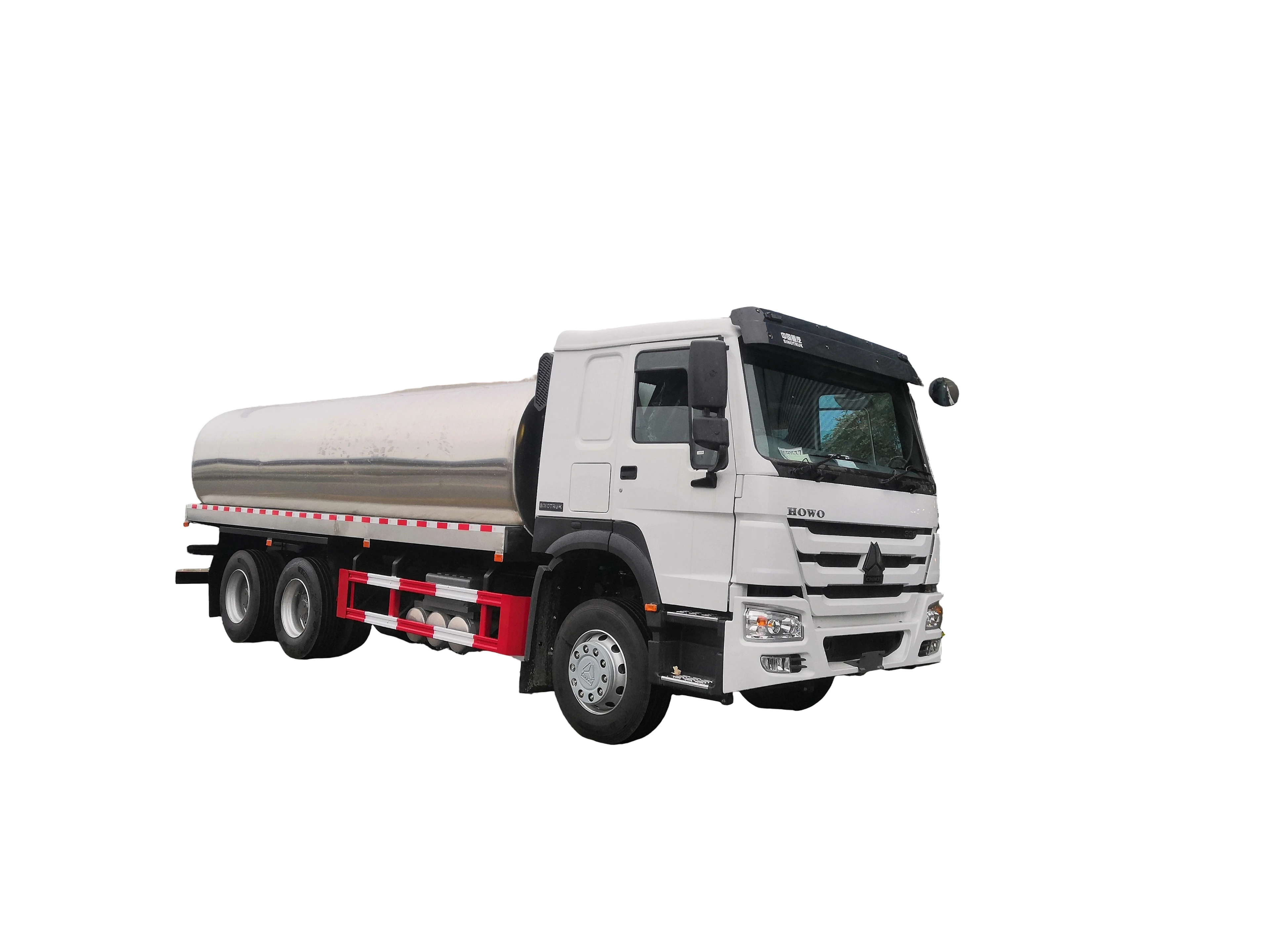 シノトラック HOWO 6X4 デイزل ユーロ4 マニュアル ハイパワーウェットスプレー 車両 20立方メートル 新しい基本コンポーネント エンジン
