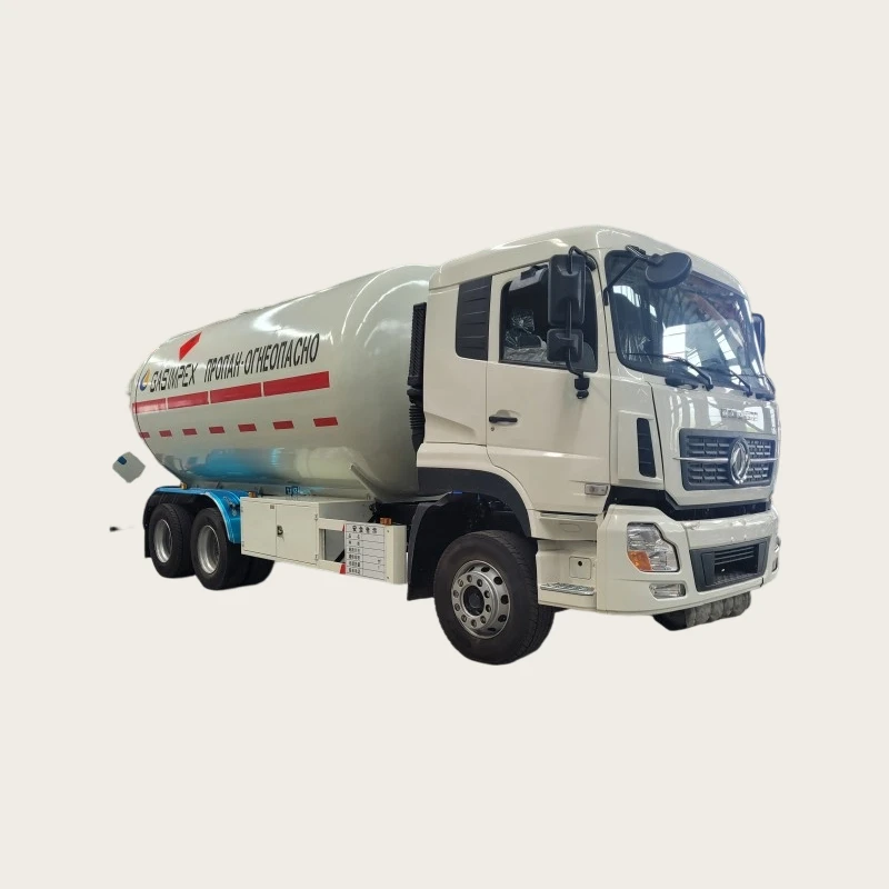 ニューエウロ6排出ガス6x4ドライブループガスボートトラック32ボックスガスタンク輸送状態新品