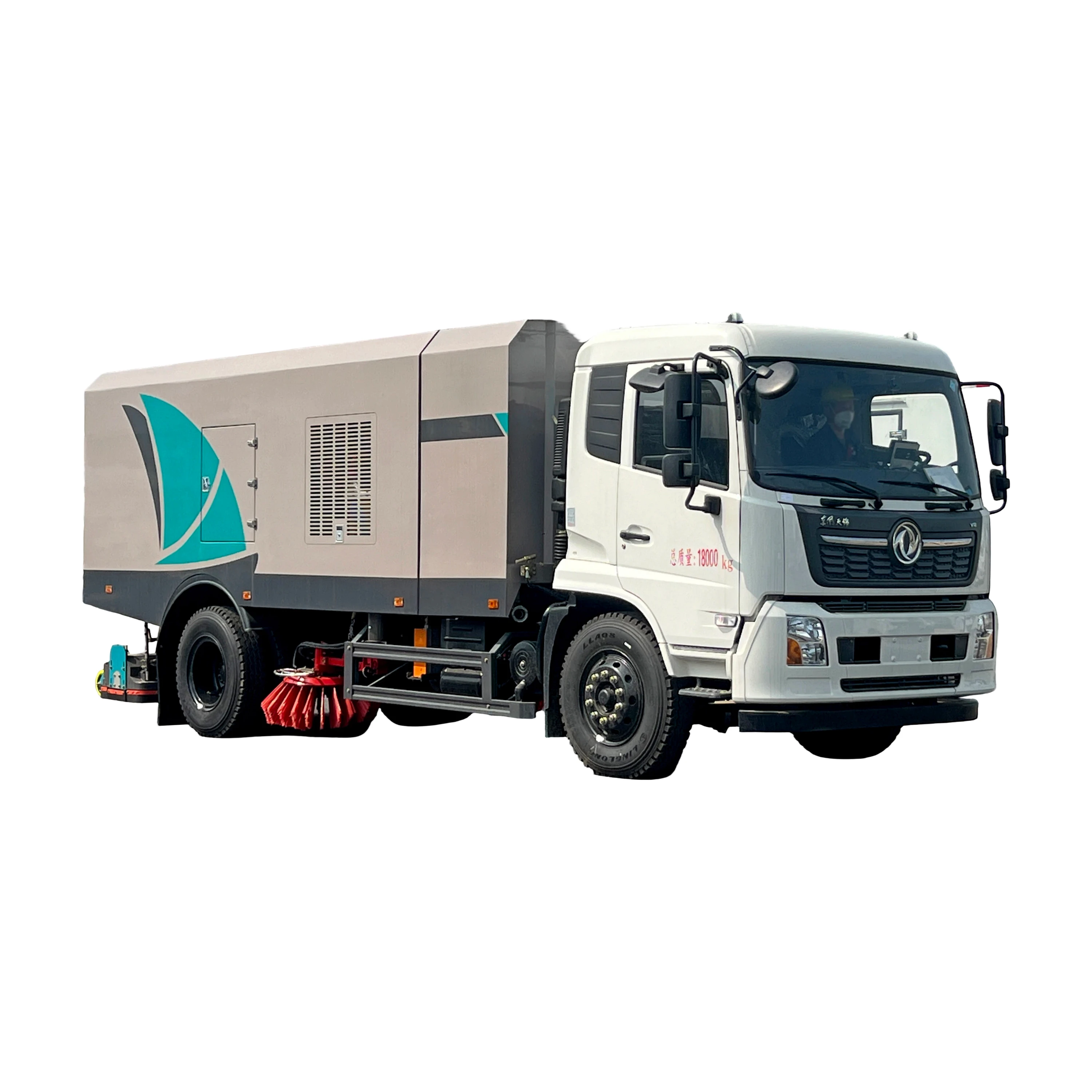 東風天津CL5180TXC6GX-A 二合一後置無塵清潔機，適用於乾燥濕清潔 18000kg 1年保固