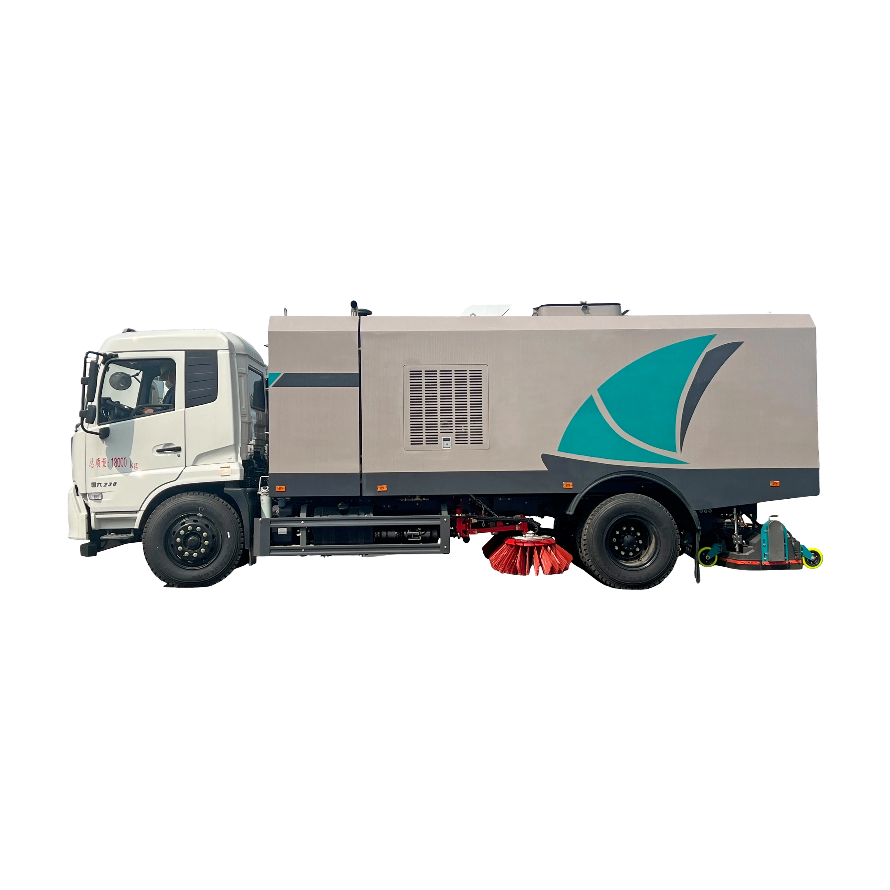東風天津CL5180TXC6GX-A 二合一後置無塵清潔機，適用於乾燥濕清潔 18000kg 1年保固