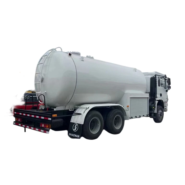 中国工場直送 25cbm オイルタンカー 4x2 ドライブウェル マニュアルトランスミッション サハラ耐久 LPG ストレージ 新品状態