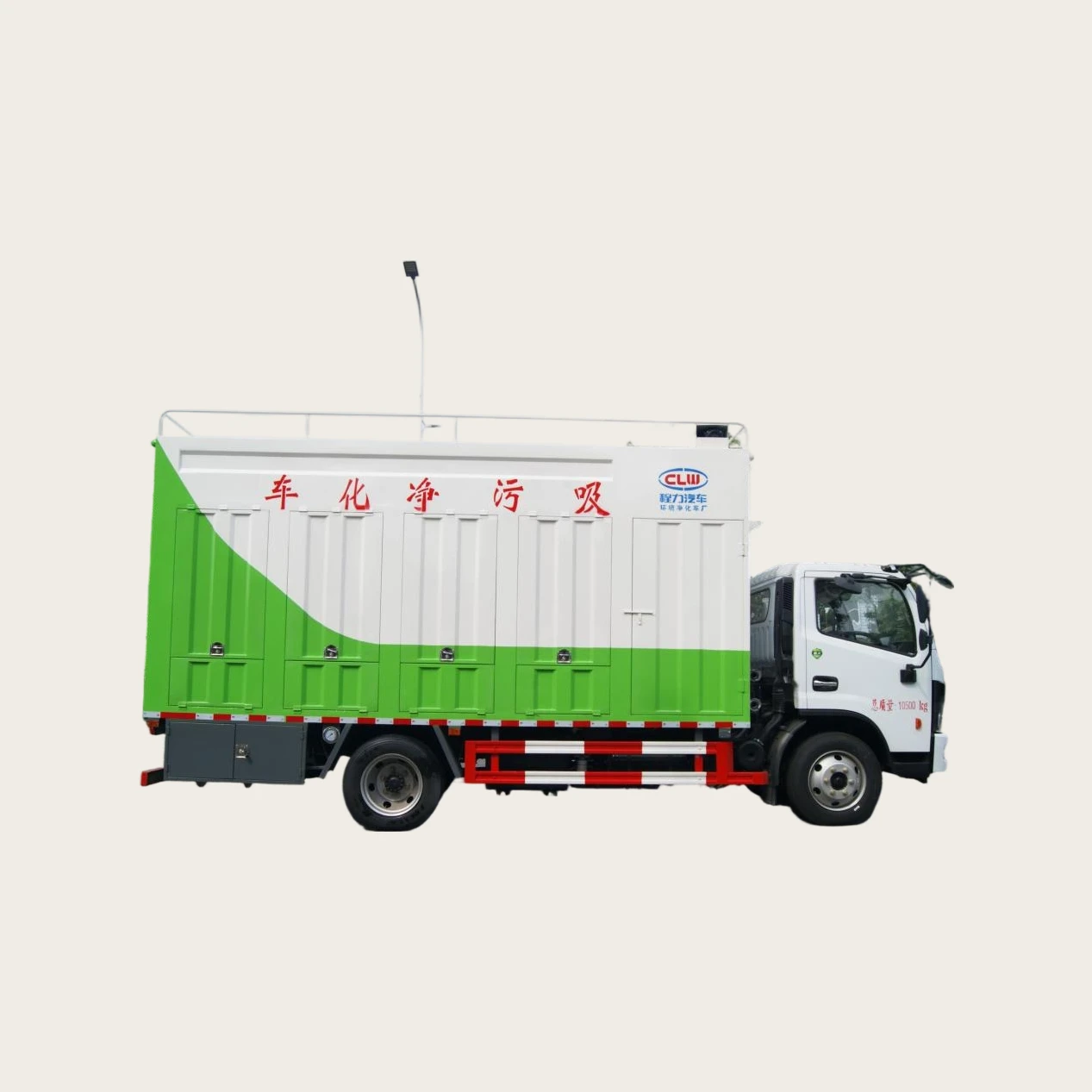 成利工場の汚水ポンプ販売-リカ汚水吸引浄化車と似ています