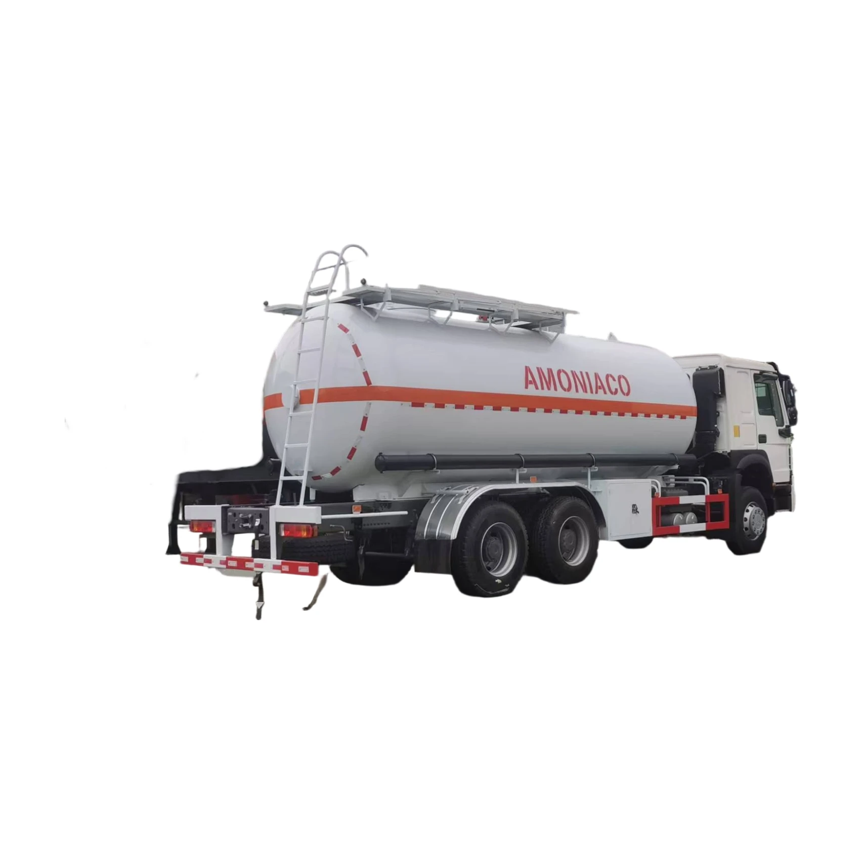 中国工場直送 25cbm オイルタンカー 4x2 ドライブウェル マニュアルトランスミッション サハラ耐久 LPG ストレージ 新品状態