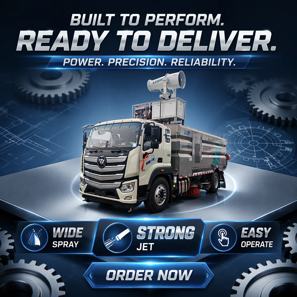 フォートン オーマン エンジンおよびポンプ カーウッシュおよびクリーニングシステム CLW5182TXS6SL 1年保証付き