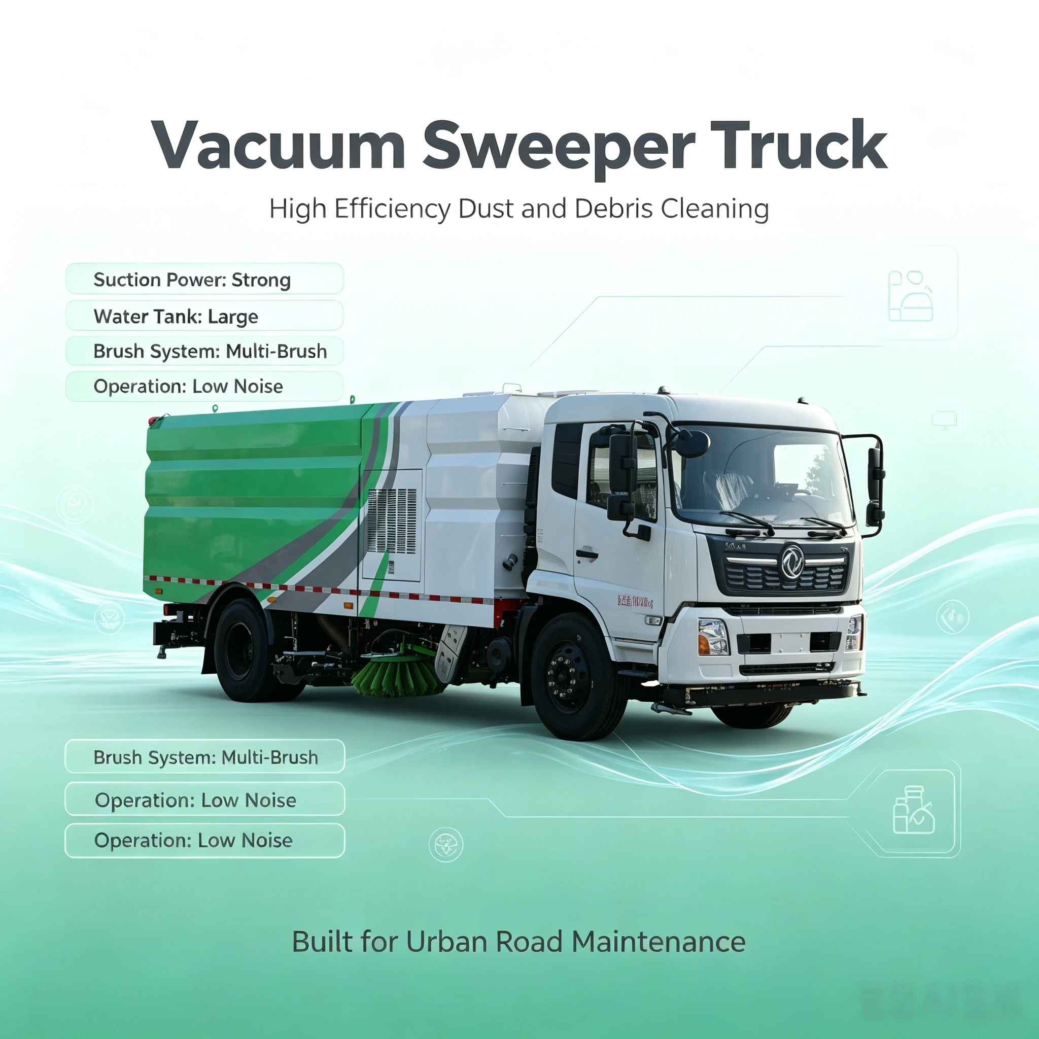 CLW5180TXSD6 杭州东风天津洗扫车 配备发动机齿轮泵 18000kg 湖北产 1年保修