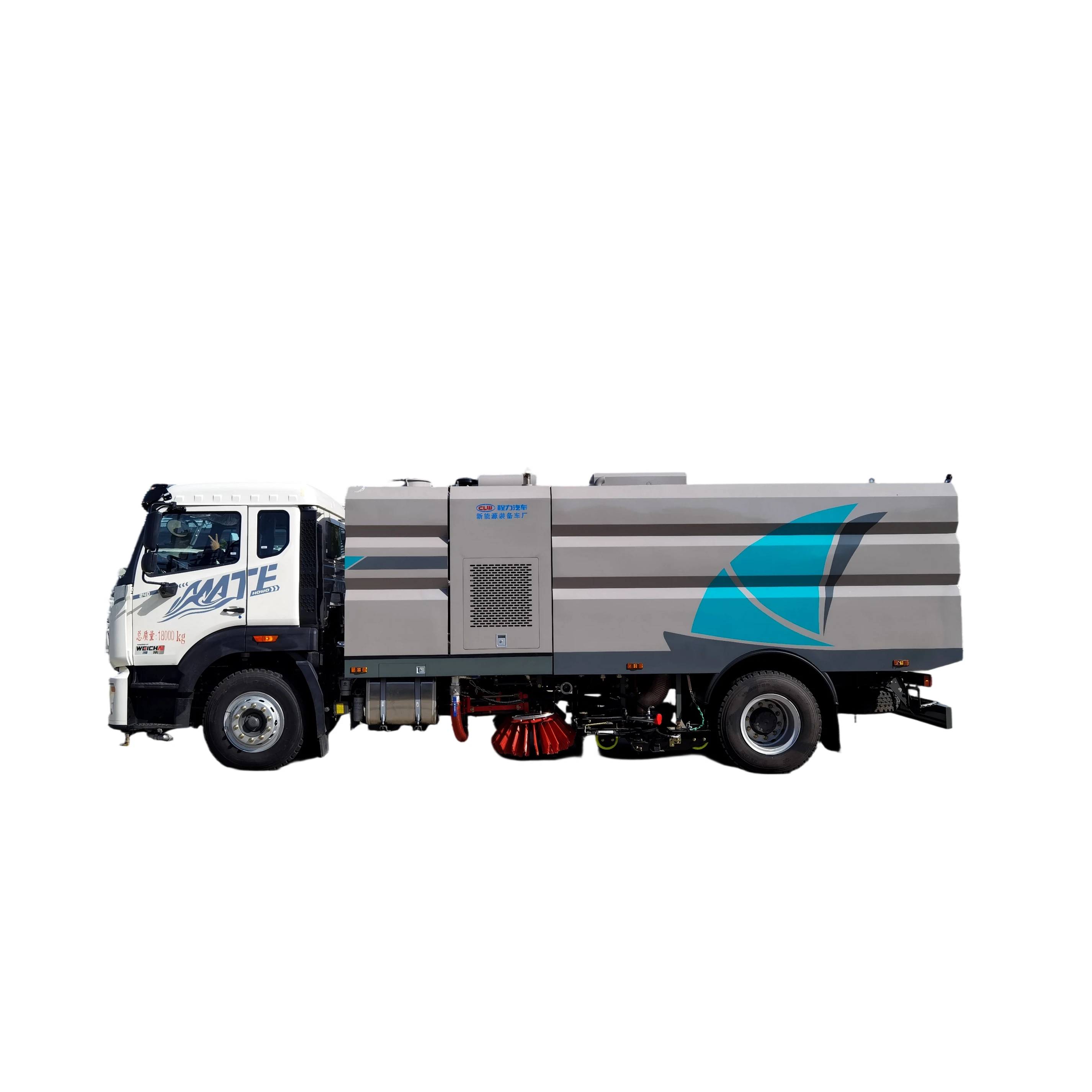 CL5181TXSZ6GX 新シノトラック NX 洗浄掃除車 240HP エンジンギア 湖北産 1年保証 18000kg 車両重量