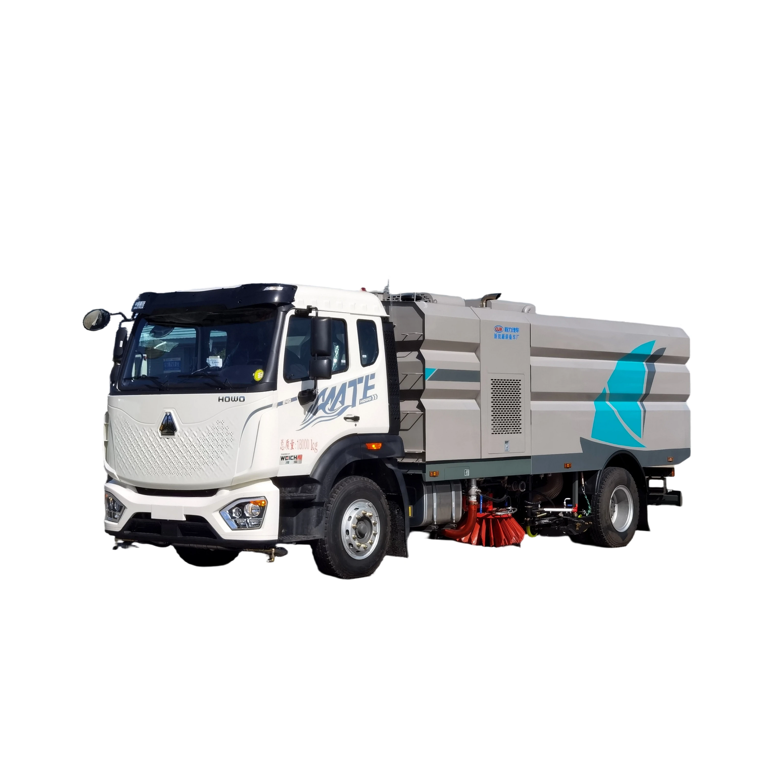 CL5181TXSZ6GX 新シノトラック NX 洗浄掃除車 240HP エンジンギア 湖北産 1年保証 18000kg 車両重量